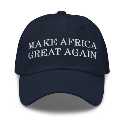 Make Africa Great Again Dad Hat Navy