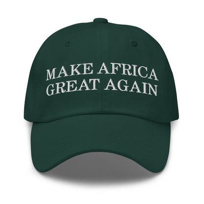 Make Africa Great Again Dad Hat Spruce