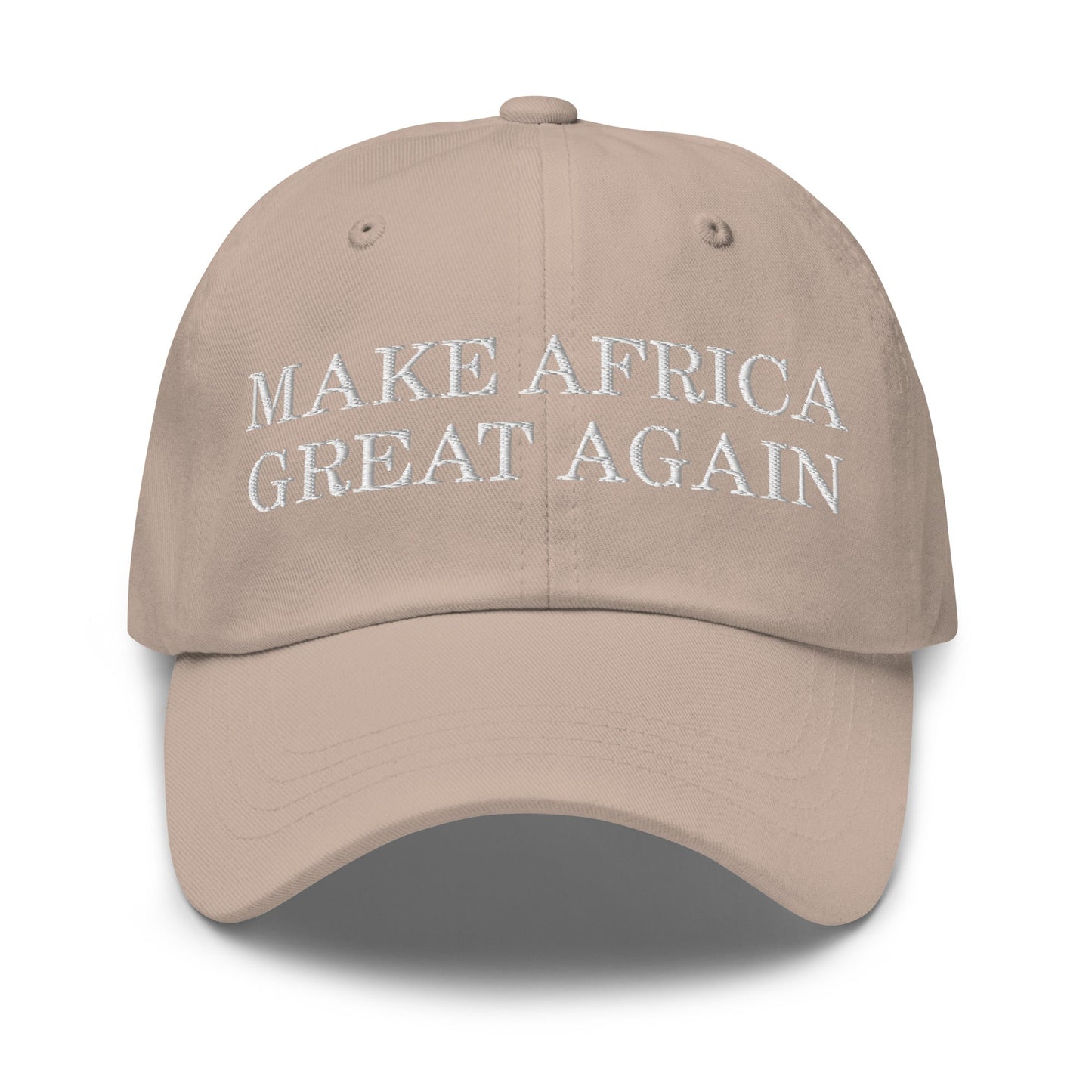 Make Africa Great Again Dad Hat Stone