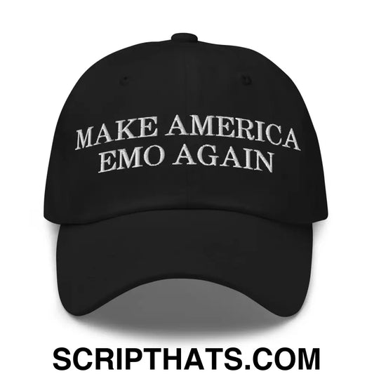 Make America Emo Again Dad Hat Black