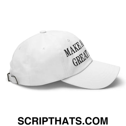 Make America Great Again MAGA Campaign Dad Hat White