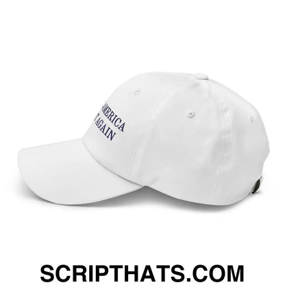 Make America Great Again MAGA Dad Hat White