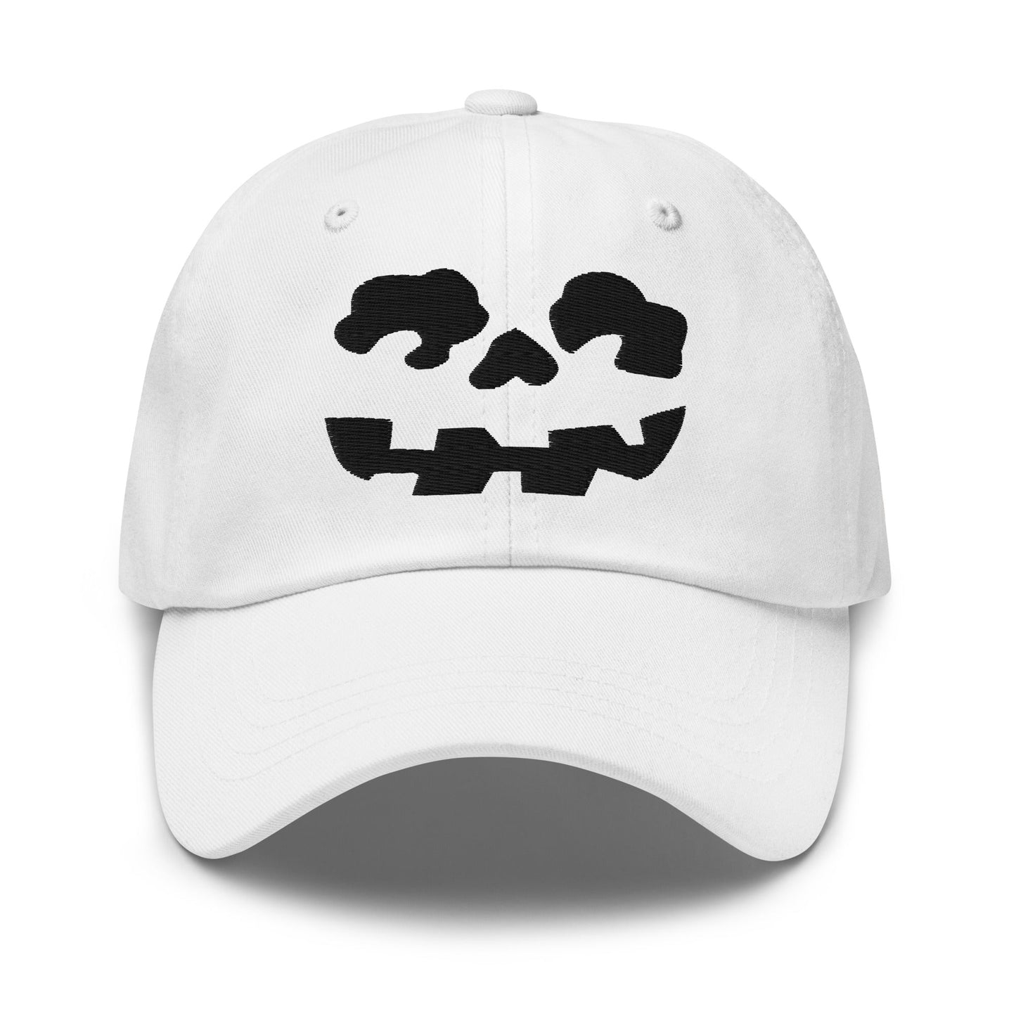 Make America Great Again MAGA Skull Halloween Dad Hat White