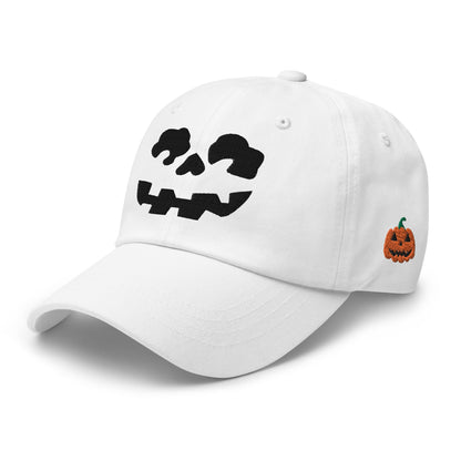 Make America Great Again MAGA Skull Halloween Dad Hat White