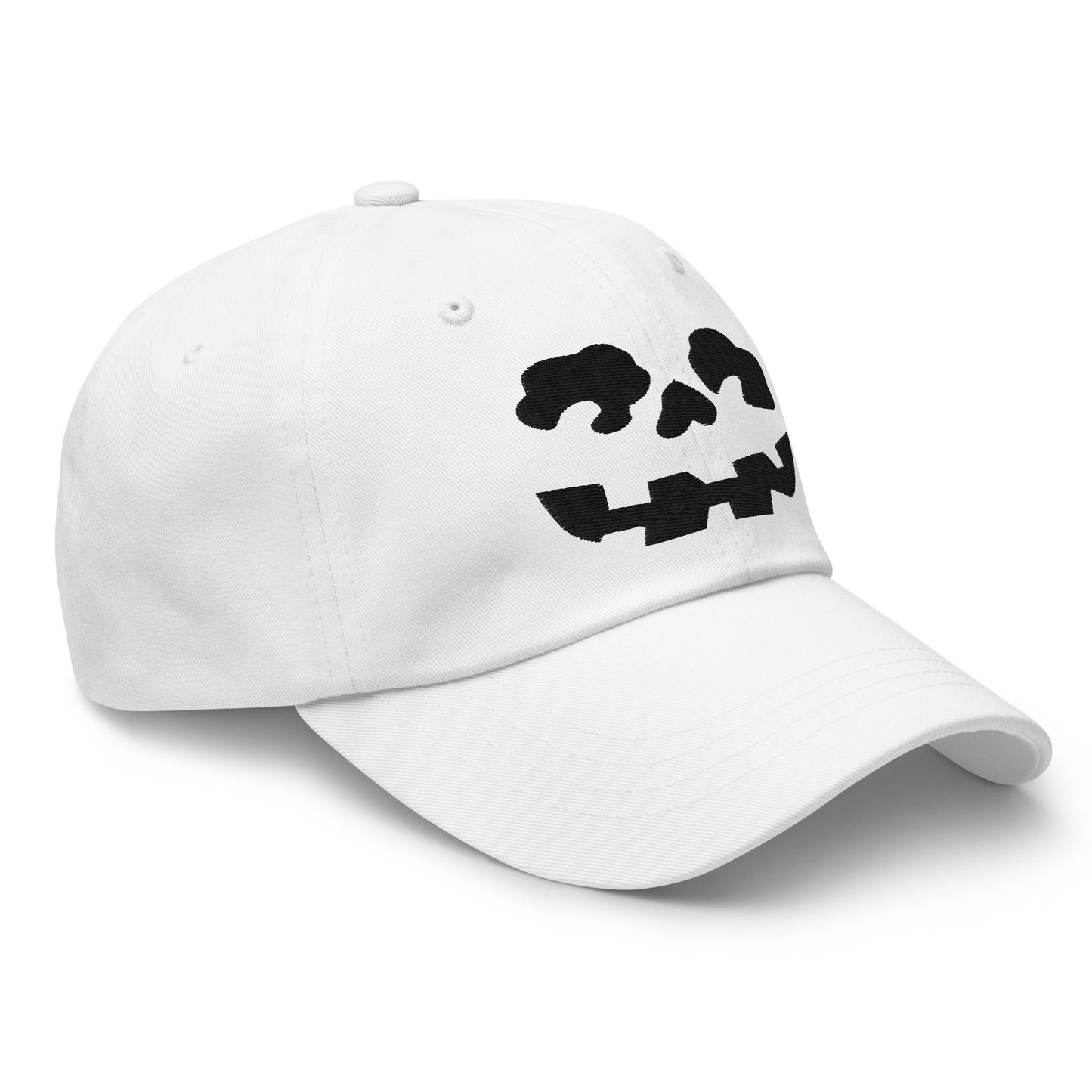 Make America Great Again MAGA Skull Halloween Dad Hat White