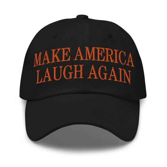 Make America Laugh Again MALA Halloween Embroidered Dad Hat Default Title