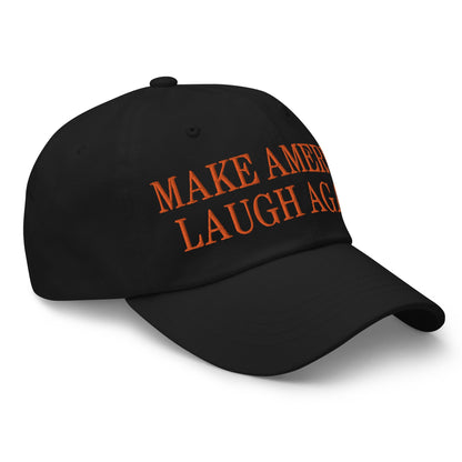 Make America Laugh Again MALA Halloween Embroidered Dad Hat Default Title