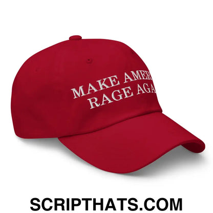 Make America Rage Again Dad Hat Cranberry