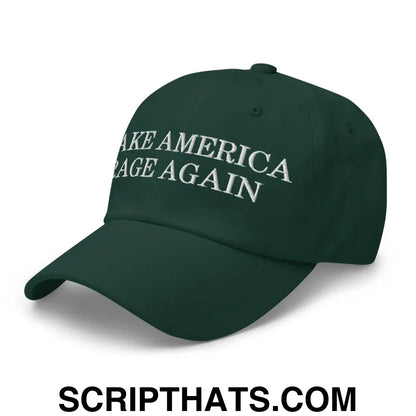 Make America Rage Again Dad Hat Spruce