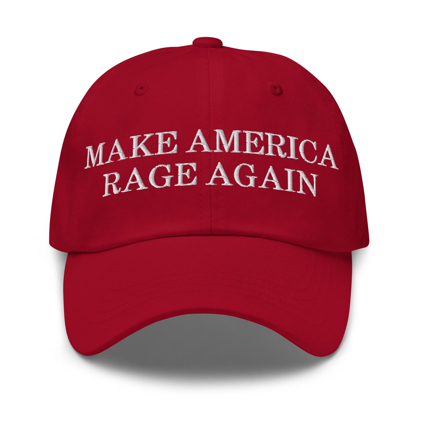 Make America Rage Again Dad Hat Cranberry