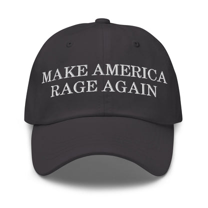 Make America Rage Again Dad Hat Dark Grey