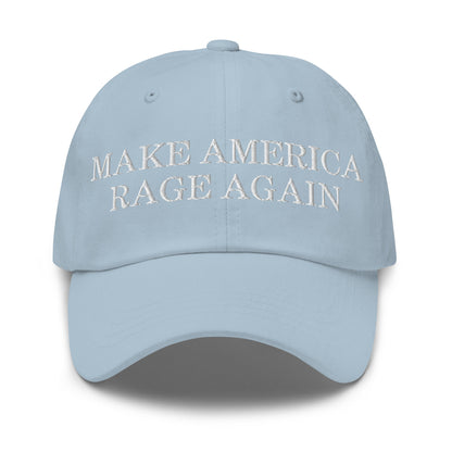 Make America Rage Again Dad Hat Light Blue