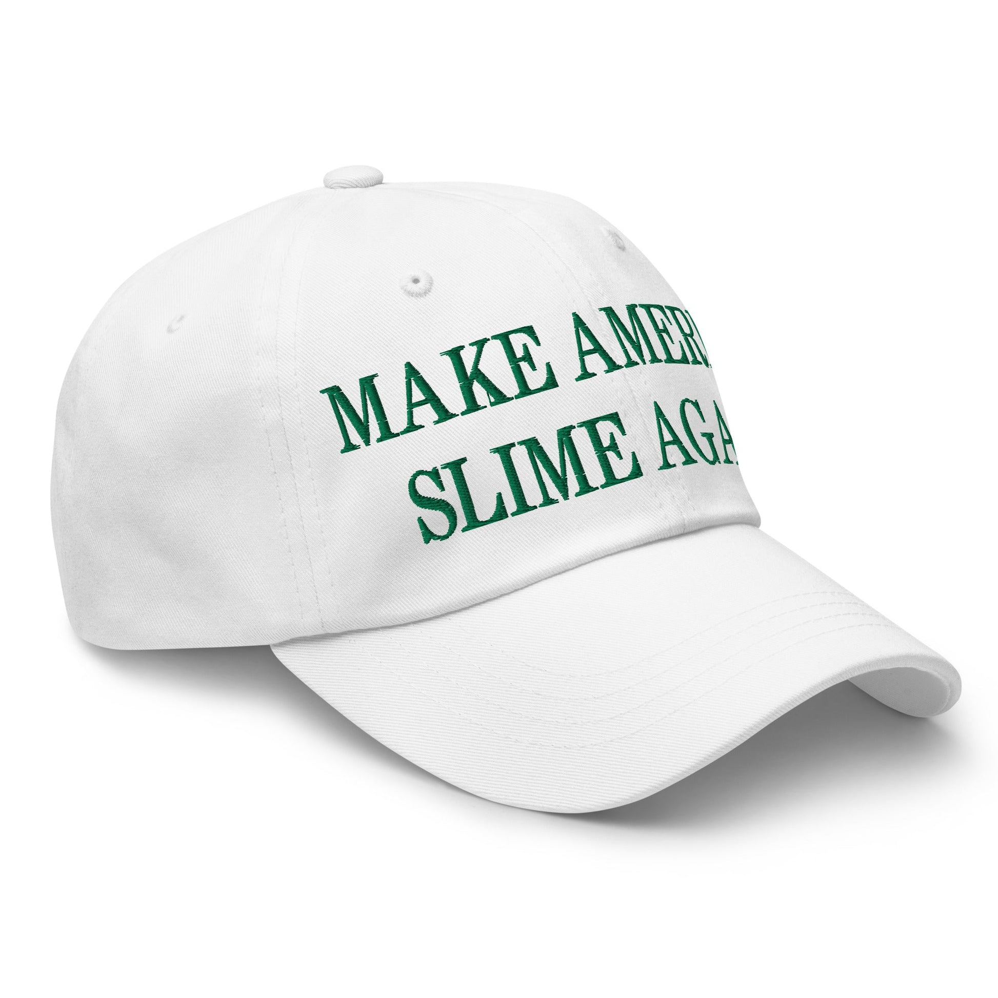 Make America Slime Again Embroidered Dad Hat Default Title