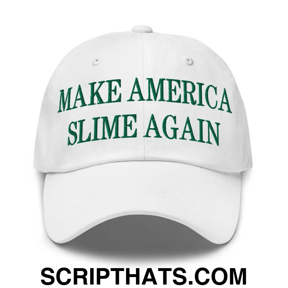 Make America Slime Again Embroidered Dad Hat Default Title