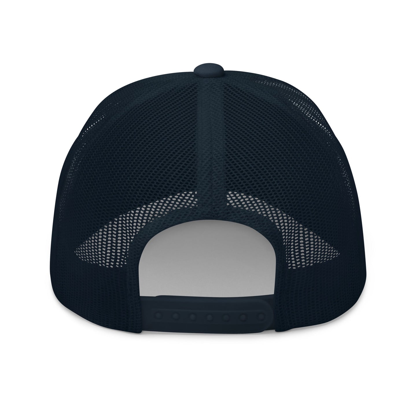 Make Housing Affordable Again Embroidered Mesh Trucker Hat Navy