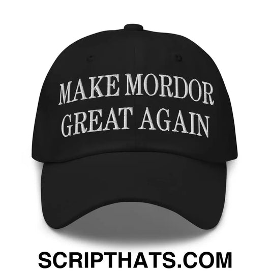 Make Mordor Great Again Embroidered Unstructured Dad Hat Black