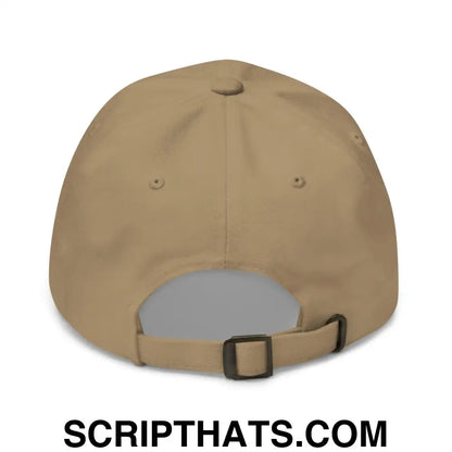 Make Racists Afraid Again Embroidered Dad Hat Khaki