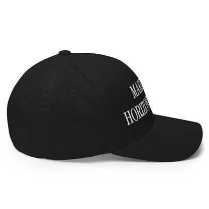 Make Video Horizontal Again Embroidered Stretch Fit Baseball Hat Black