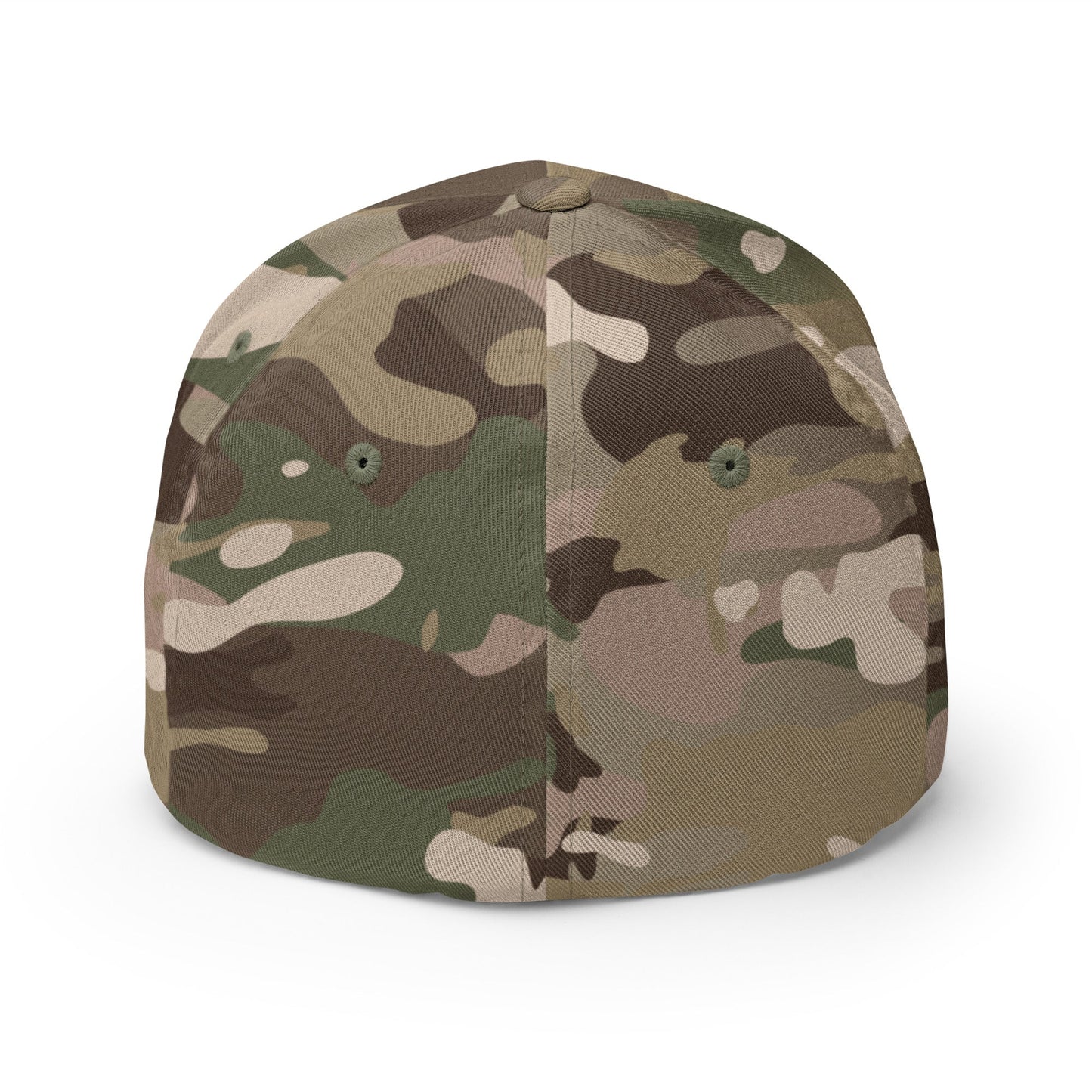 Make Video Horizontal Again Embroidered Stretch Fit Baseball Hat Multicam Green