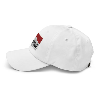 Mama Tried Parody Dad Hat White