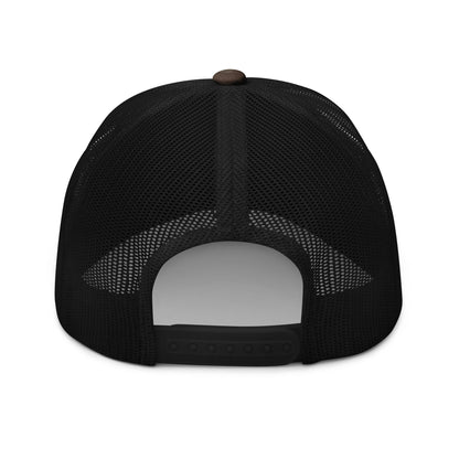 Midnight Toker Camo Trucker Hat Camo Black