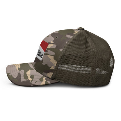 Midnight Toker Camo Trucker Hat Camo Olive