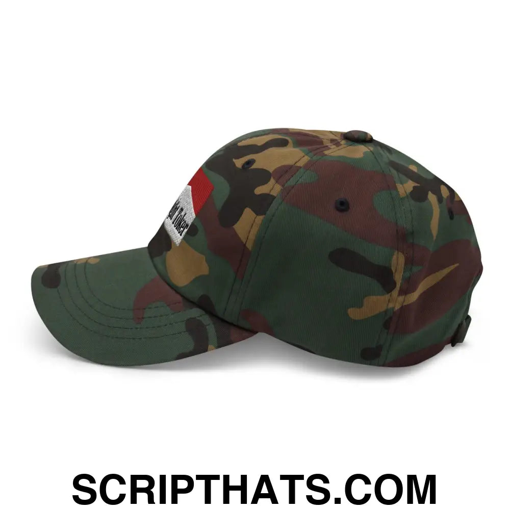 Midnight Toker Dad Hat Green Camo