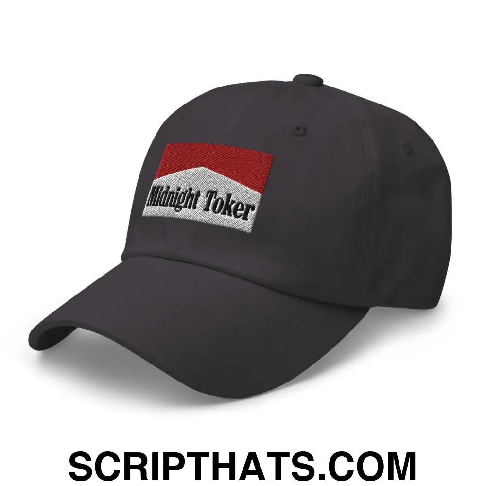 Midnight Toker Dad Hat Dark Grey