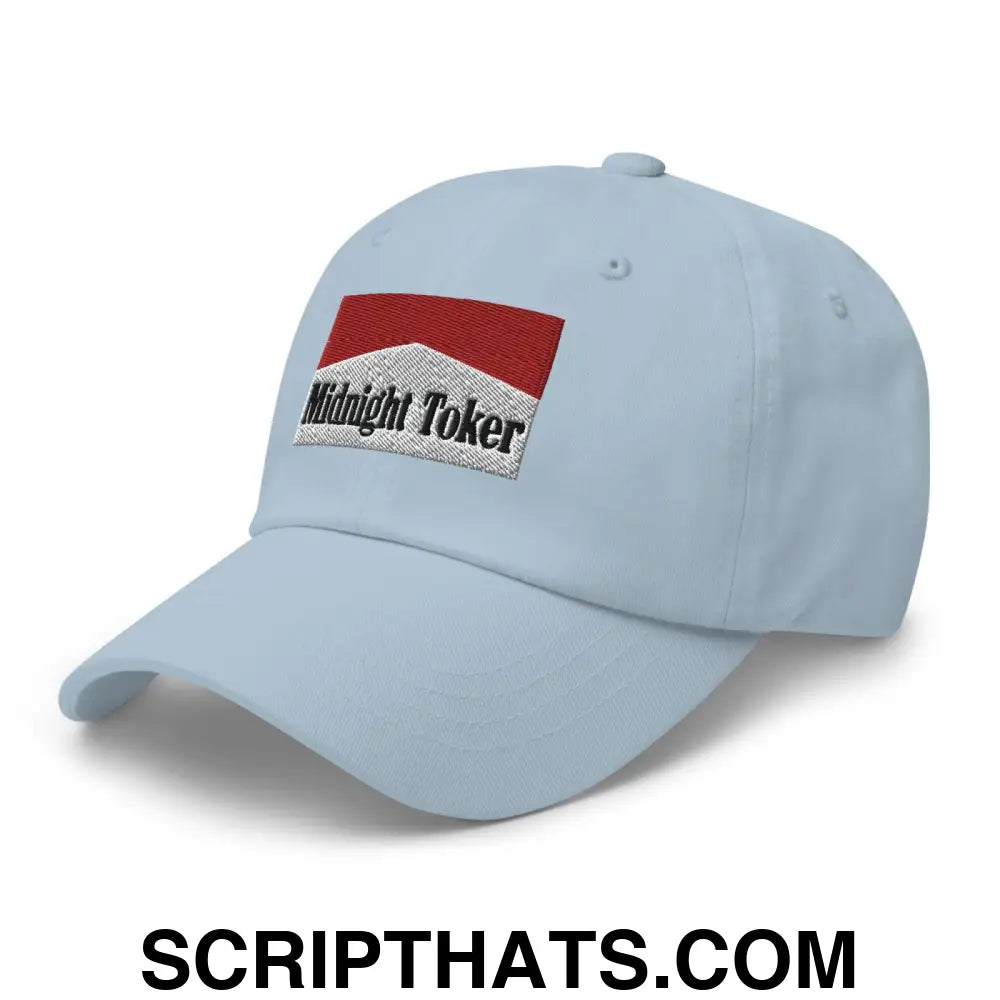 Midnight Toker Dad Hat Light Blue