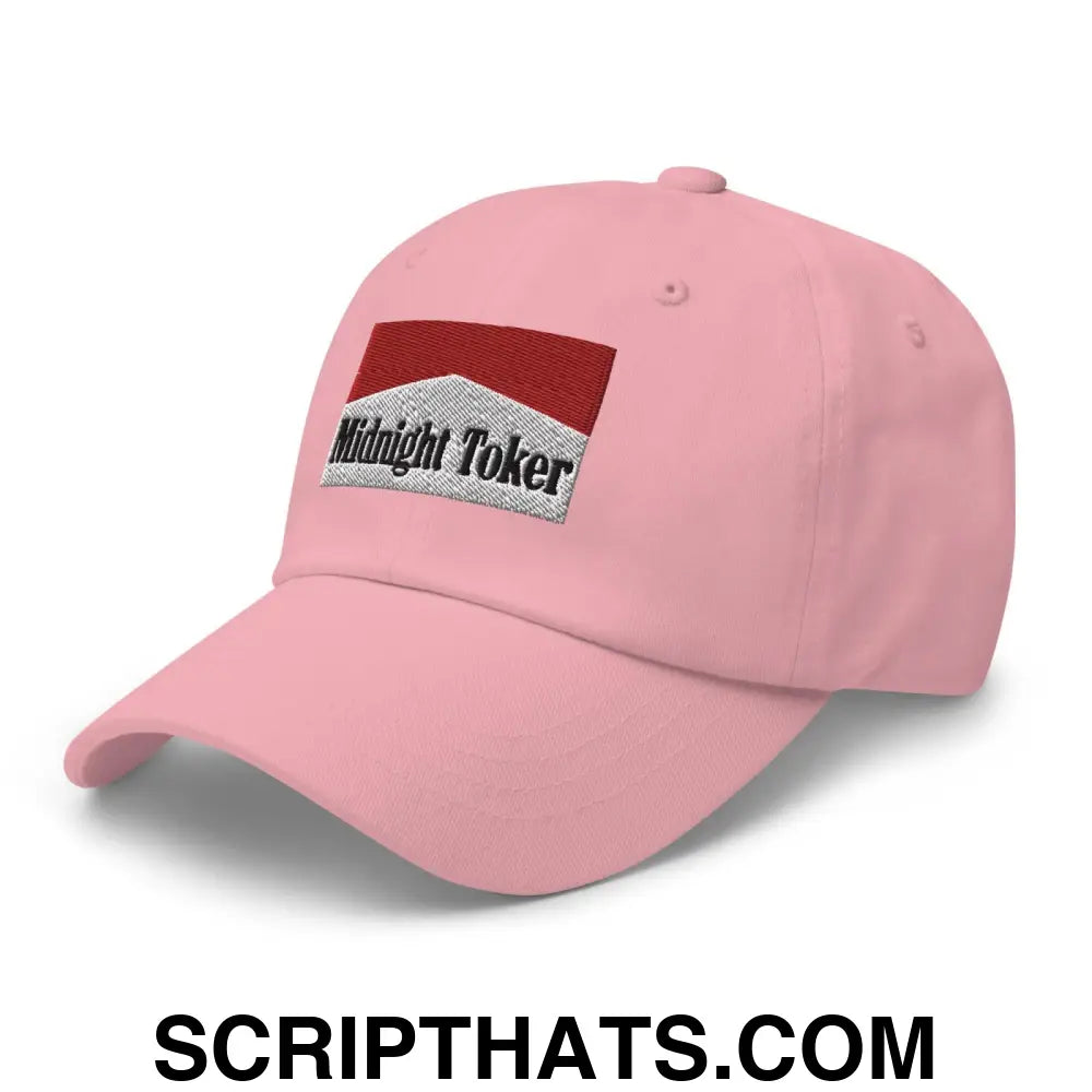 Midnight Toker Dad Hat Pink