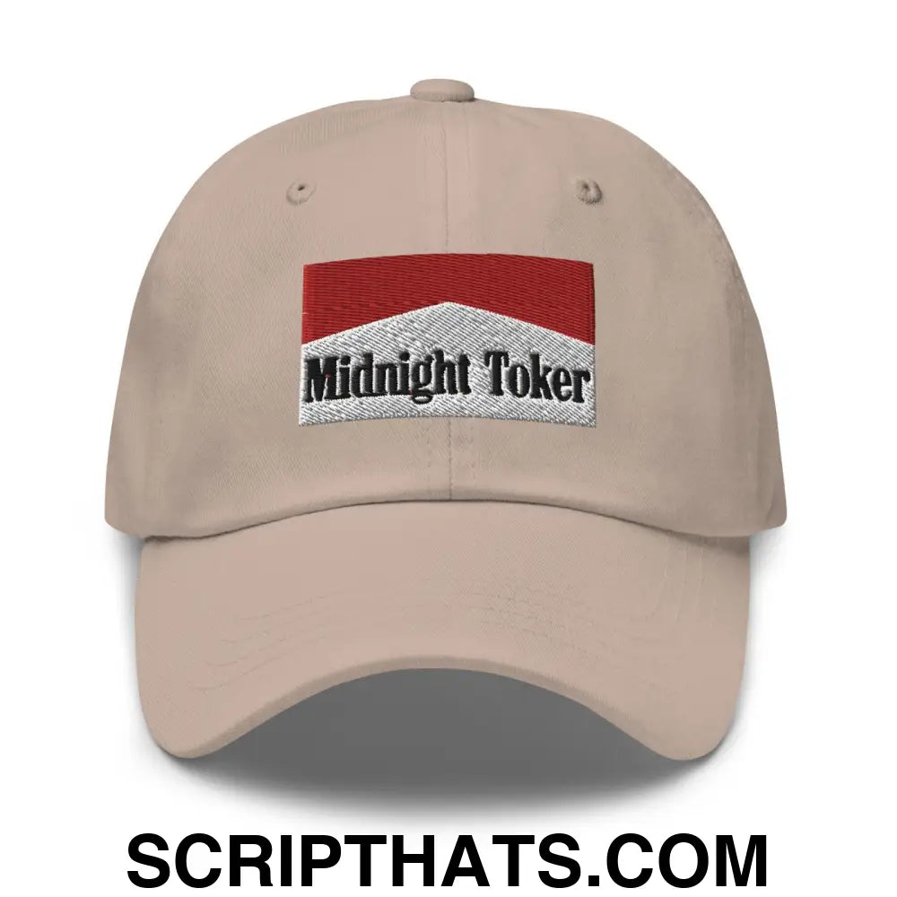 Midnight Toker Dad Hat Stone