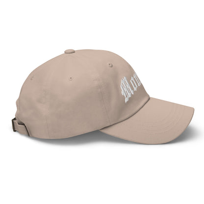 Montauk II OG Old English Dad Hat Stone