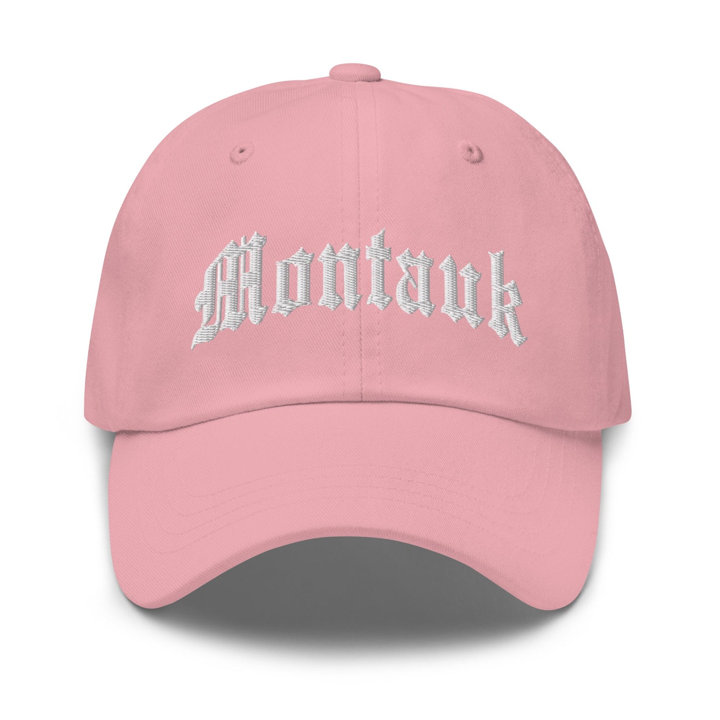 Montauk II OG Old English Dad Hat Pink