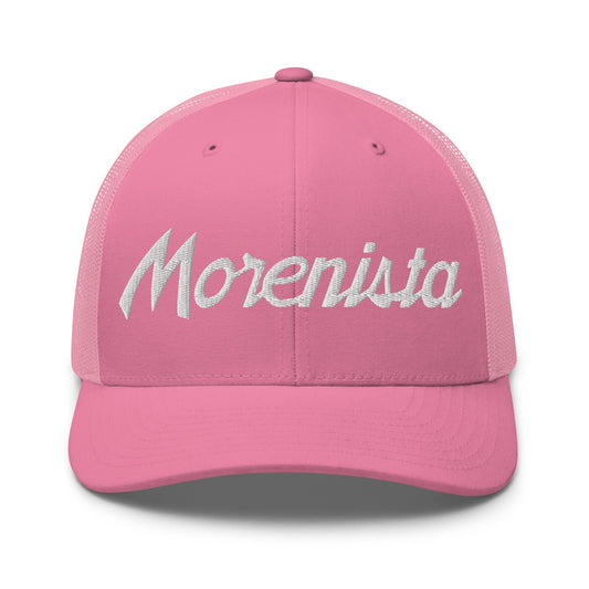 Morenista Sheinbaum 2024 Retro Trucker Hat Pink