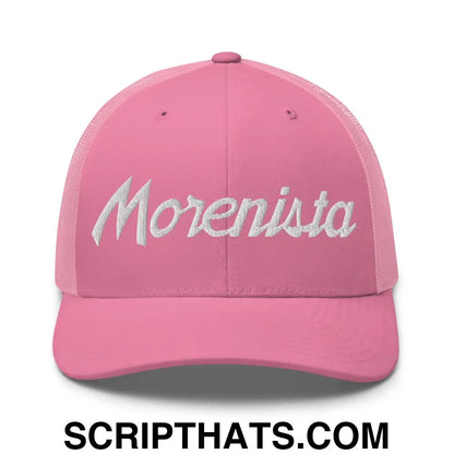 Morenista Sheinbaum 2024 Retro Trucker Hat Pink