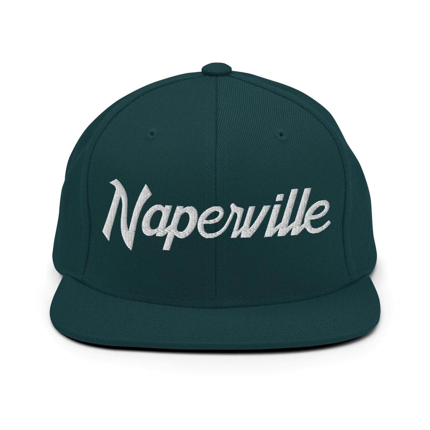 Naperville Script Snapback Hat Spruce