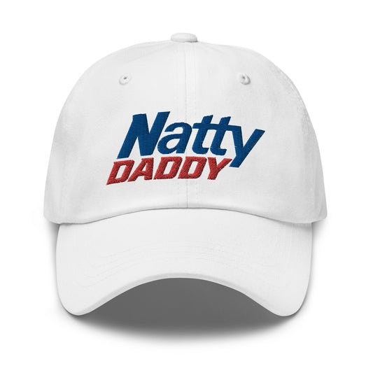 Natty Daddy Dad Hat White