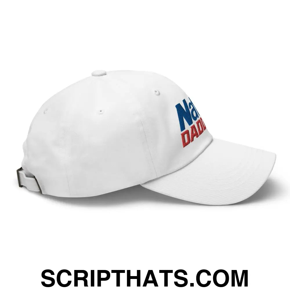 Natty Daddy Dad Hat White