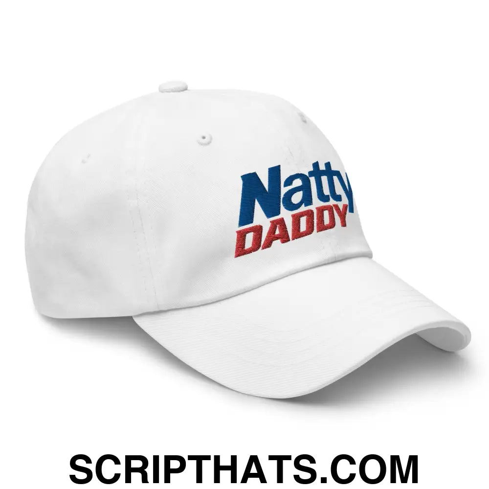 Natty Daddy Dad Hat White