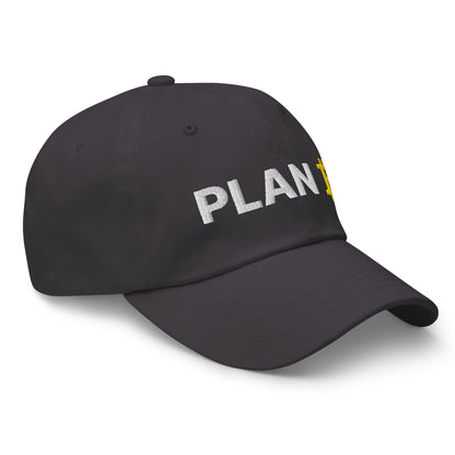 Plan B Bitcoin Dad Hat Dark Grey