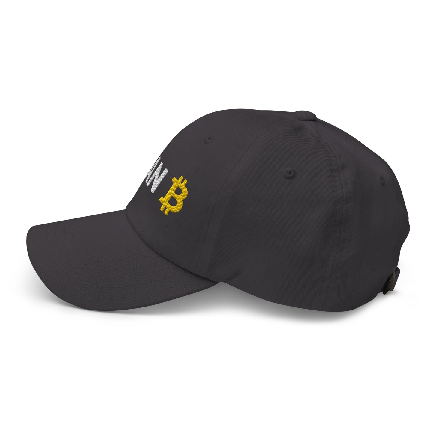 Plan B Bitcoin Dad Hat Dark Grey