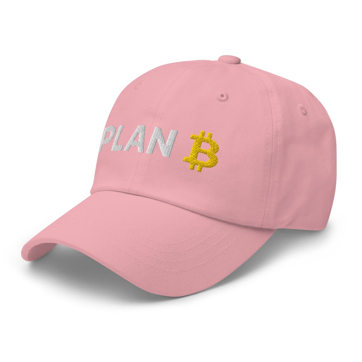 Plan B Bitcoin Dad Hat Pink