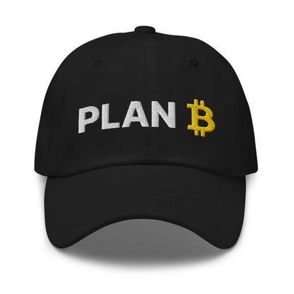 Plan B Bitcoin Dad Hat Black