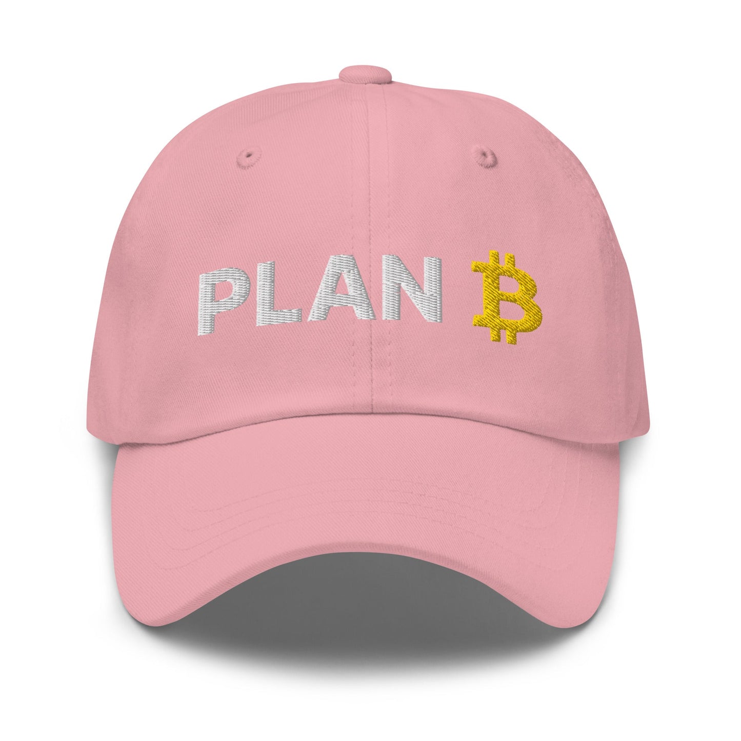 Plan B Bitcoin Dad Hat Pink