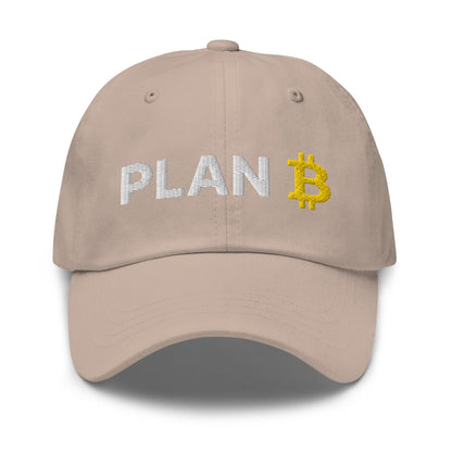 Plan B Bitcoin Dad Hat Stone