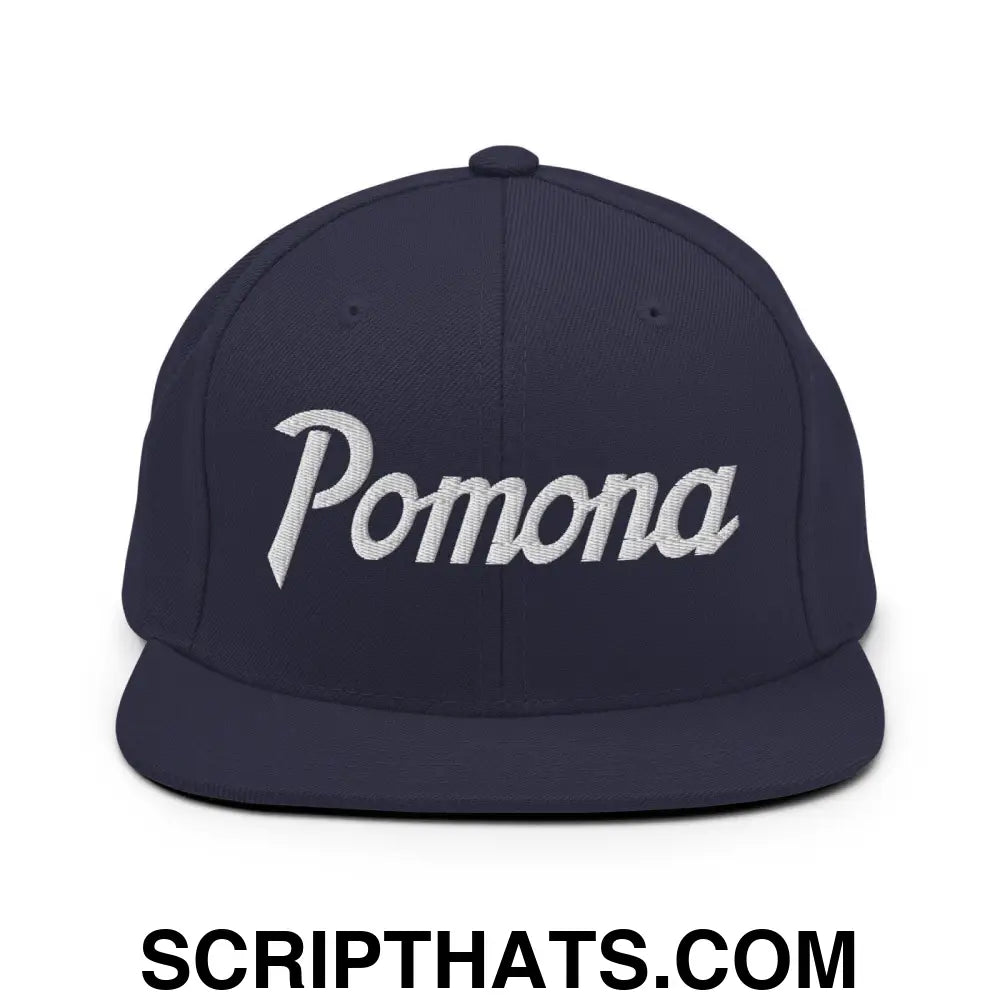 Pomona Snapback Hat Navy