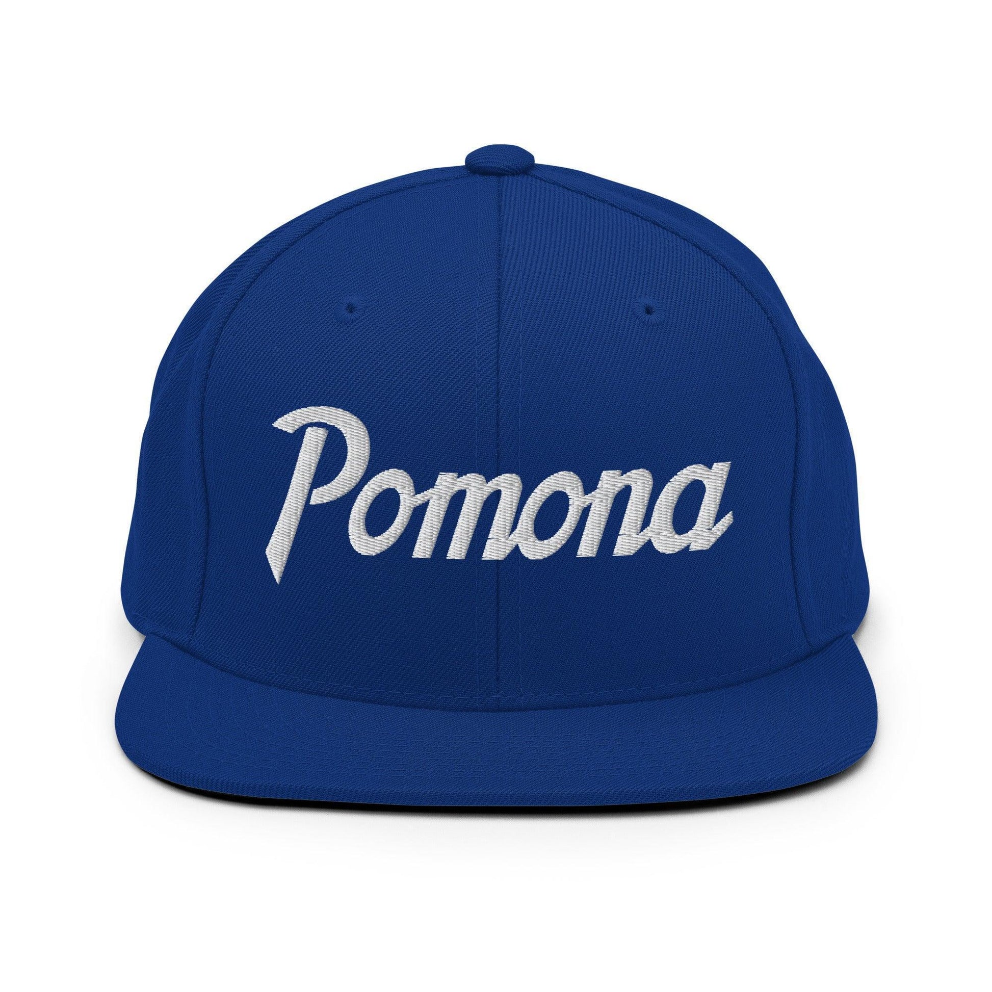 Pomona Snapback Hat Royal Blue
