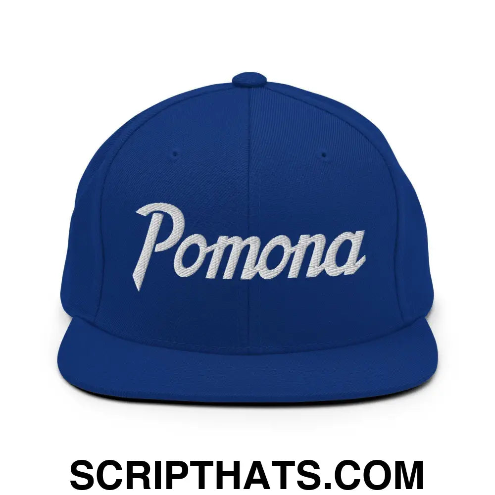 Pomona Snapback Hat Royal Blue