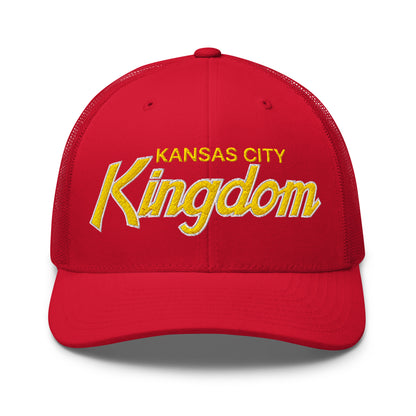 Kansas City Kingdom Embroidered Retro Mesh Trucker Hat Default Title