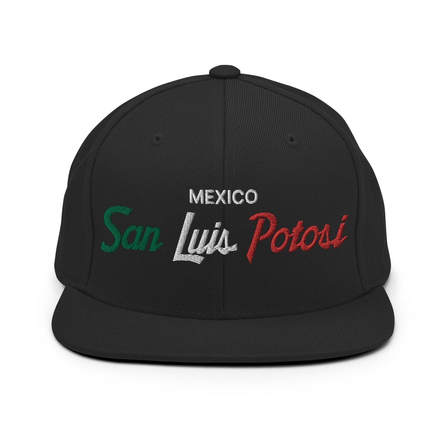 San Luis Potosi Mexico Vintage Sports Script Snapback Hat